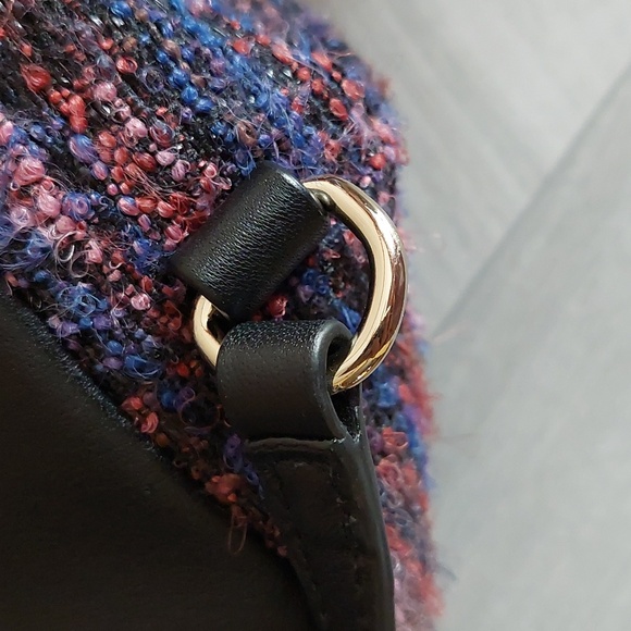 Kate Spade Multicolor Tweed Women's BACKPACK CINCH Bag - Picture 15 of 16